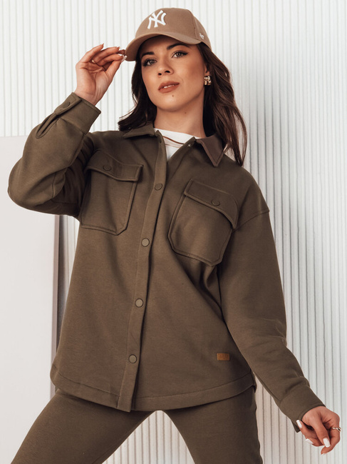 Kurtka damska przejściowa VELARA brązowa Dstreet TY4301