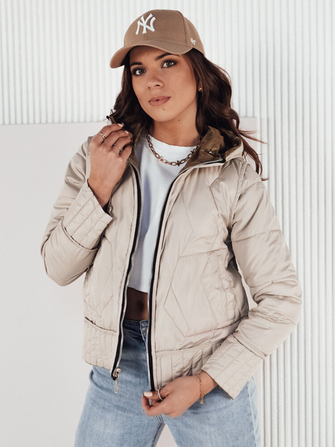 Kurtka przejściowa damska FALES brązowa Dstreet TY4206