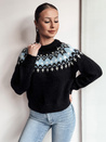 Sweter damski one size SKADOVA czarny Dstreet MY2350