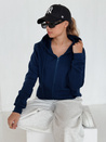 Bluza damska VICTORIA granatowa Dstreet BY1202