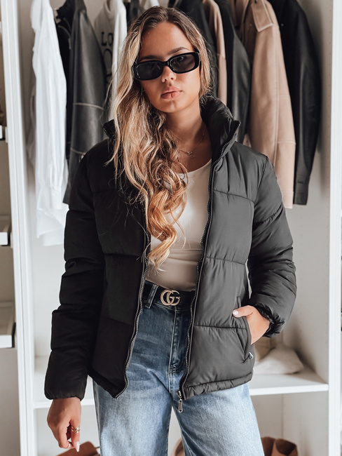 Kurtka damska pikowana LAROSE czarna Dstreet TY3767