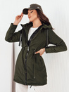 Kurtka przejściowa damska parka VERCHA zielona Dstreet TY4260