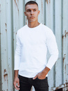 Longsleeve męski biały Dstreet LX0579