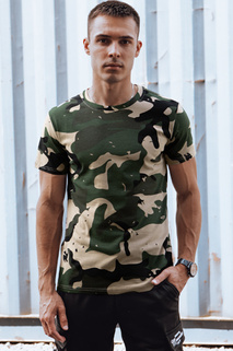 T-shirt męski moro khaki Dstreet RX5599