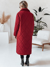 Kurtka zimowa damska WARMISSA pikowana bordowa Dstreet TY4918