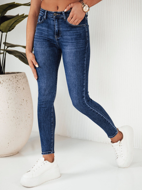 Spodnie damskie STEPHINE niebieskie Dstreet UY1845