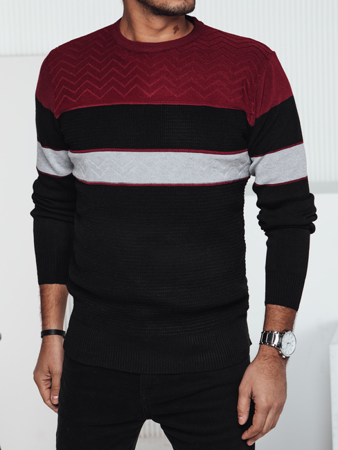Sweter męski czarny Dstreet WX2283