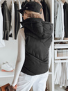 Kamizelka damska pikowana LIKEHUGS czarna Dstreet TY4978