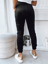 Spodnie damskie FRAGILE czarne Dstreet UY1756
