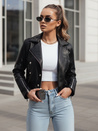 Kurtka skórzana damska ramoneska TRUCCO czarna Dstreet TY4178