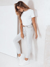 Spodnie jeansowe damskie skinny szare Dstreet UY2806