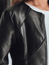 Kurtka skórzana damska CHICLEATHER czarna Dstreet TY4969