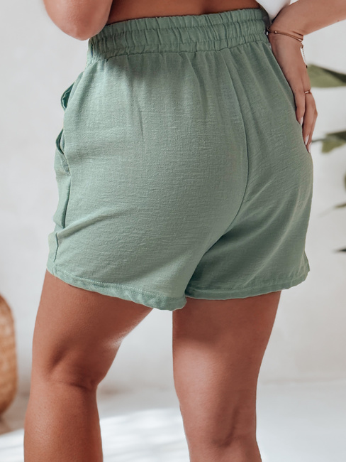 Spodenki damskie RELAX TIME zielone Dstreet SY0461