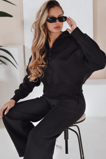 Komplet dresowy damski MARINO czarny Dstreet AY0976