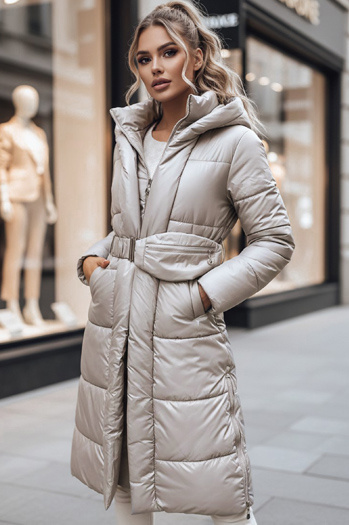 Płaszcz damski LINA beżowy Dstreet TY3110