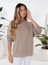 Bluza damska UZORI beżowa Dstreet BY1285
