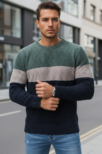 Granatowy || Zielony