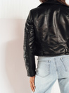 Kurtka skórzana damska ramoneska NEGRA czarna Dstreet TY4163
