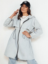 Kurtka damska parka WOLINA szara Dstreet TY4153