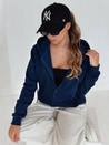 Bluza damska VICTORIA granatowa Dstreet BY1202