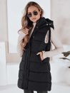 Kamizelka damska pikowana TOLIS czarna Dstreet TY3297