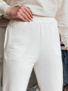 Spodnie damskie dresowe SWAN ecru Dstreet UY2082