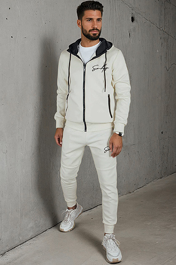 Dres męski ecru Dstreet AX0816