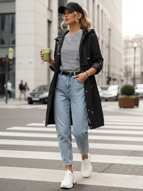 Kurtka damska czarna Dstreet TY5556