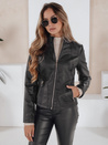 Kurtka skórzana damska ramoneska czarna Dstreet TY5201