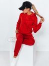 Komplet damski dresowy DRESSLILY czerwony AY0328