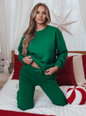Komplet damski dresowy ARIELLA PREMIUM zielony Dstreet AY1115