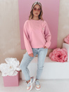 Bluza damska masełko oversize FLORINE różowa Dstreet RY2763_2