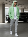 Bluza męska z kapturem miętowa Dstreet BX5230