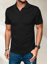 Koszulka polo męska czarna Dstreet PX0512