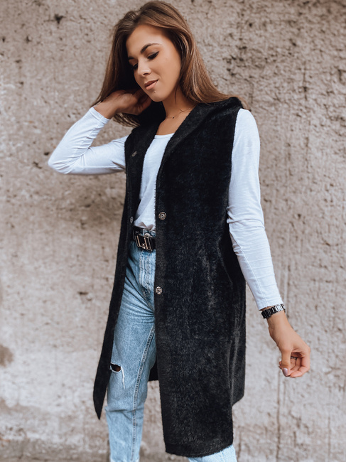 Kamizelka damska ARTEMI czarna Dstreet TY2322