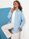 Koszula damska oversize AISMEE błękitna Dstreet DY0423