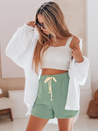 Spodenki damskie HOT VIBE zielone Dstreet SY0442