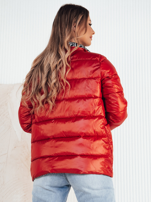 Kurtka przejściowa damska pikowana DELSY czerwona Dstreet TY4122