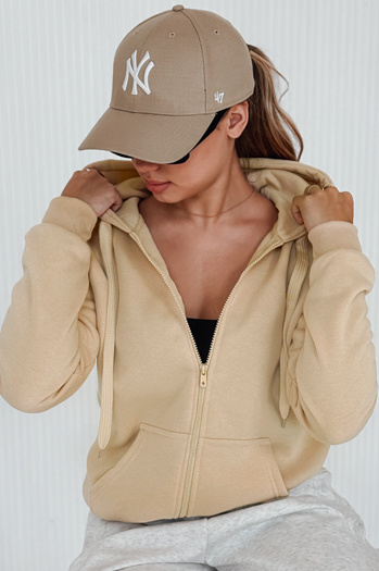 Bluza damska VICTORIA beżowa BY1391