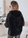 Kurtka damska alpaka KATHERINE czarna Dstreet NY0481z