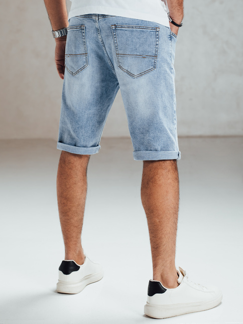 Spodenki męskie jeansowe niebieskie Dstreet SX2548