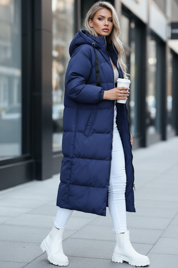 Kurtka zimowa damska COZYSEASON granatowa Dstreet TY4048