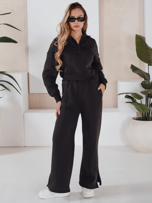 Komplet dresowy damski MARINO czarny Dstreet AY0976