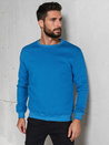 Bluza męska basic niebieska Dstreet BX5883