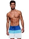 Spodenki męskie kąpielowe niebiesko-białe Dstreet SX2517