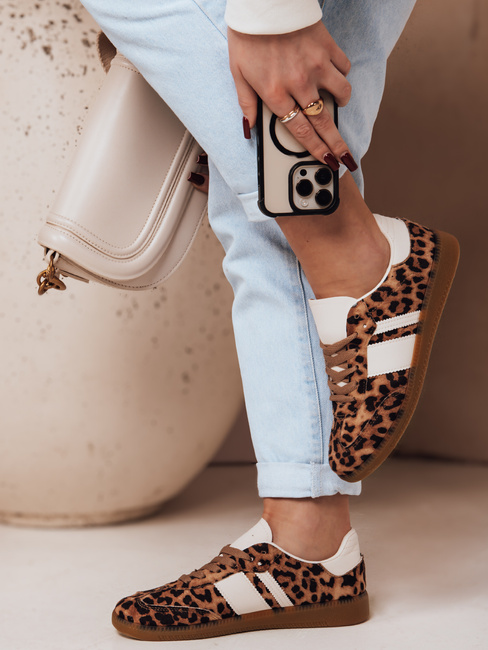 Sportowe sneakersy damskie ANIMALIA pomarańczowe Dstreet ZY0710