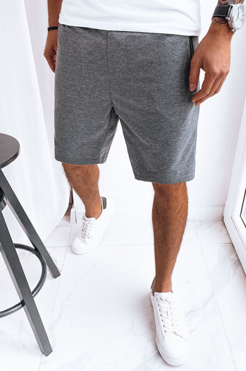 Spodenki męskie dresowe ciemnoszare Dstreet SX2263