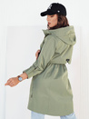 Kurtka przejściowa damska parka zielona TILSON Dstreet TY4181