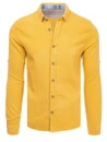 Koszula męska musztardowa Dstreet DX2379