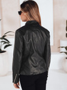 Kurtka skórzana damska czarna Dstreet TY5202